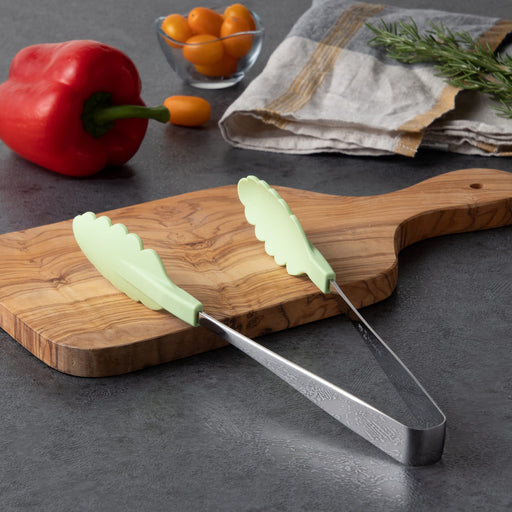 Endo Shoji Antibacterial Heat-Resistant Mint Tongs Stainless Steel Japan-Kiichin - The #1 Place for Japanese Goods in Your Hand!