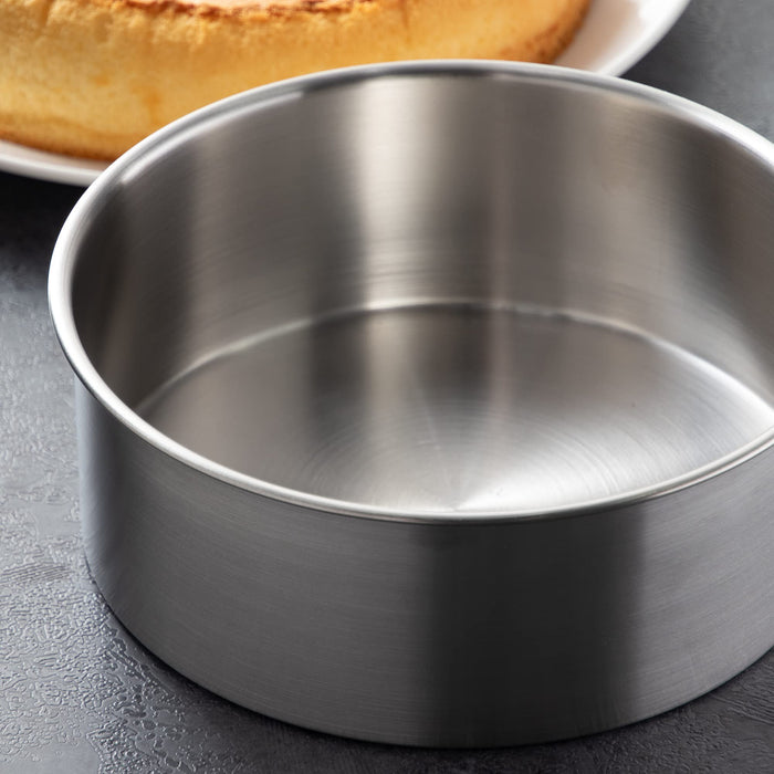 Endo Shoji 18cm Deep Stainless Steel Cheesecake Base Wdk02018-Kiichin - The #1 Place for Japanese Goods in Your Hand!