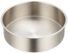 Endo Shoji 18Cm Shallow Stainless Steel Cheesecake Pan Commercial Grade-Kiichin - The #1 Place for Japanese Goods in Your Hand!