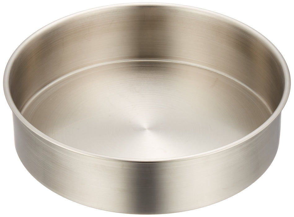 Endo Shoji 21Cm Stainless Steel Cheesecake Pan - Commercial Grade-Kiichin - The #1 Place for Japanese Goods in Your Hand!