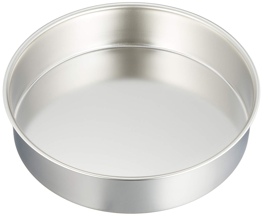 Endo Shoji 24cm Stainless Steel Cheesecake Decorated Bottom Pan Silver-Kiichin - The #1 Place for Japanese Goods in Your Hand!