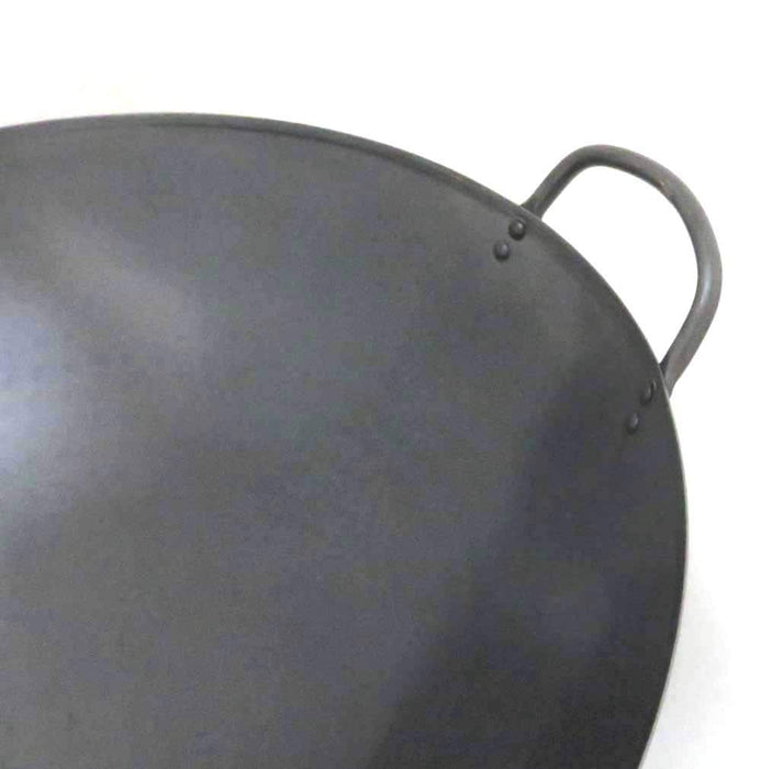 Endo Shoji 51cm Hammered Iron Commercial Wok Made in Japan-Kiichin - The #1 Place for Japanese Goods in Your Hand!