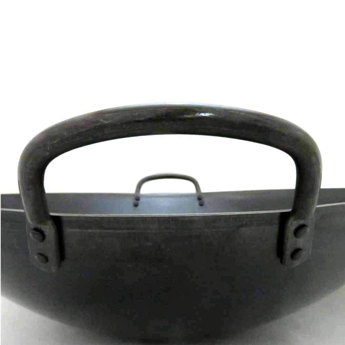 Endo Shoji 51cm Hammered Iron Commercial Wok Made in Japan-Kiichin - The #1 Place for Japanese Goods in Your Hand!