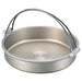 Endo Shoji 22cm Electromagnetic Almond Sukiyaki Pot Qsk87022 Commercial-Kiichin - The #1 Place for Japanese Goods in Your Hand!