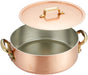 Endo Shoji Etoile 24Cm Pot Copper Brass Tin Made in Japan Commercial Use-Kiichin - The #1 Place for Japanese Goods in Your Hand!