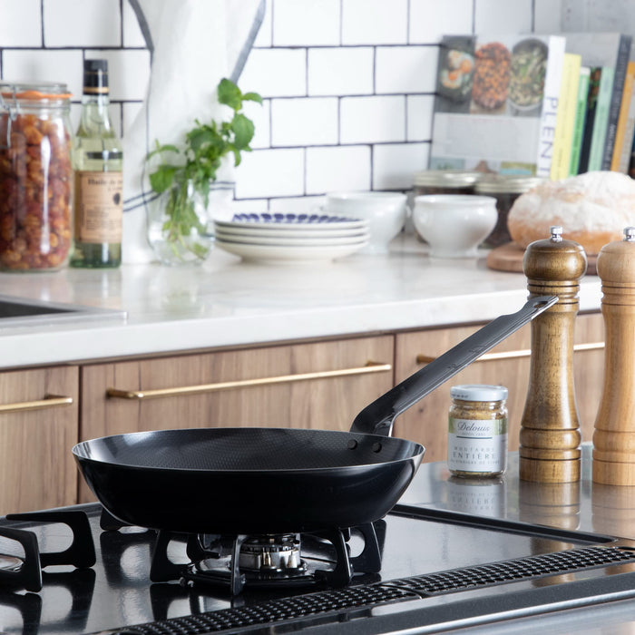 Endo Shoji 30cm Commercial Frying Pan Super Embossed Iron Made in Japan-Kiichin - The #1 Place for Japanese Goods in Your Hand!