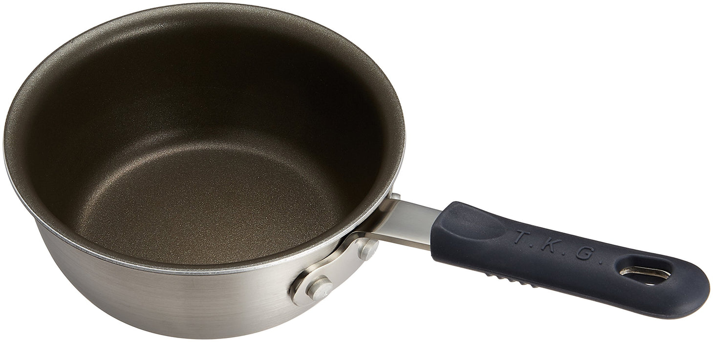 Endo Shoji Commercial 2-Layer Clad 15cm Yukihira Pot IH Compatible Aluminum-Kiichin - The #1 Place for Japanese Goods in Your Hand!