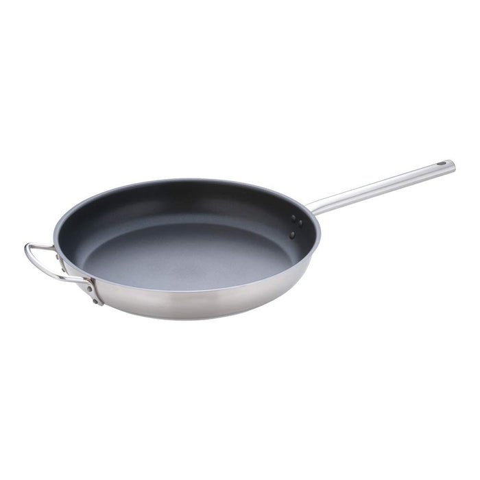 Endo Shoji 40cm Induction Frying Pan Teflon-Coated Stainless Steel-Kiichin - The #1 Place for Japanese Goods in Your Hand!