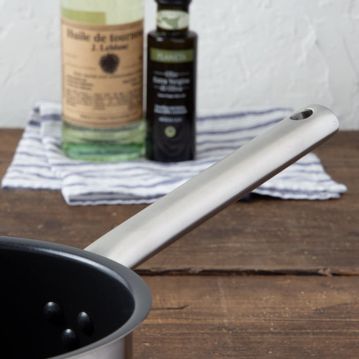 Endo Shoji 24Cm Induction Teflon Shallow Pot Stainless Steel IH Compatible-Kiichin - The #1 Place for Japanese Goods in Your Hand!