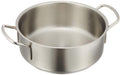 Endo Shoji 28Cm IH Compatible Stainless Steel Pot 18-8 Commercial Grade-Kiichin - The #1 Place for Japanese Goods in Your Hand!