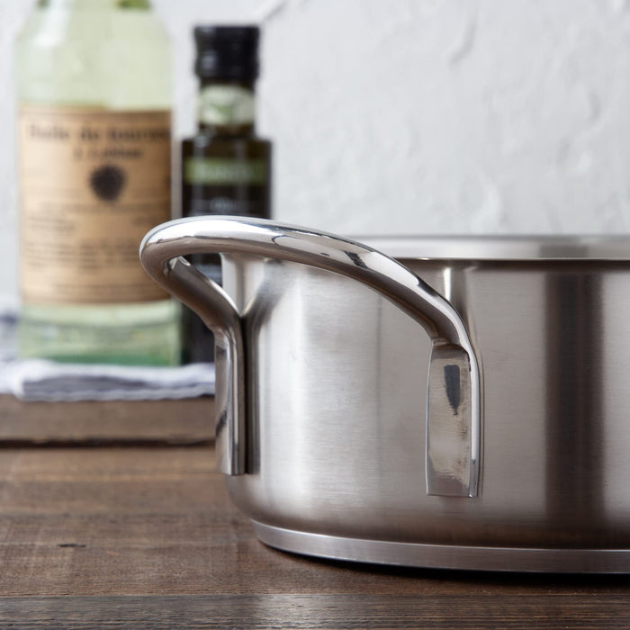 Endo Shoji 28Cm IH Compatible Stainless Steel Pot 18-8 Commercial Grade-Kiichin - The #1 Place for Japanese Goods in Your Hand!