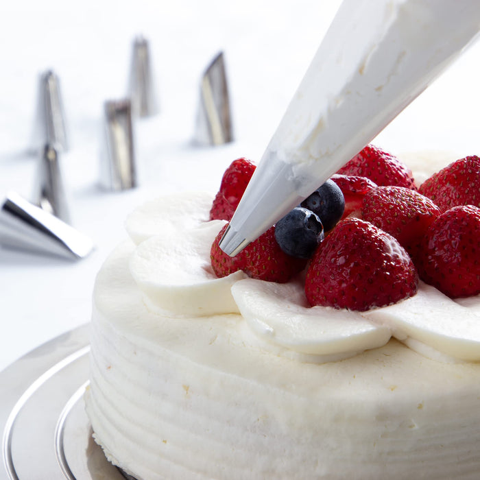 Endo Shoji Commercial Nozzle Set 12 pcs No.8 Stainless Steel Japan Made-Kiichin - The #1 Place for Japanese Goods in Your Hand!