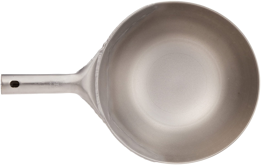 Endo Shoji 30Cm Commercial Peking Pot Pure Titanium Made in Japan-Kiichin - The #1 Place for Japanese Goods in Your Hand!