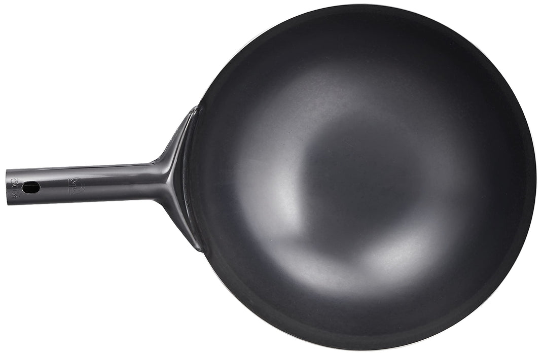 Endo Shoji Commercial 39Cm Iron Peking Pot Black Made in Japan APK11039-Kiichin - The #1 Place for Japanese Goods in Your Hand!