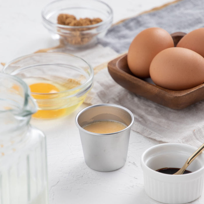 Endo Shoji Stainless Steel Commercial Pudding Cup No.1 Made in Japan-Kiichin - The #1 Place for Japanese Goods in Your Hand!