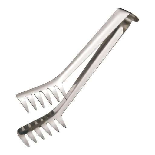 Endo Shoji Large Stainless Steel Spaghetti Tongs 18-8 Made in Japan-Kiichin - The #1 Place for Japanese Goods in Your Hand!