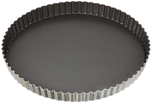 Endo Shoji 26Cm Commercial Tart Pan with Removable Bottom Fluororesin Coating-Kiichin - The #1 Place for Japanese Goods in Your Hand!