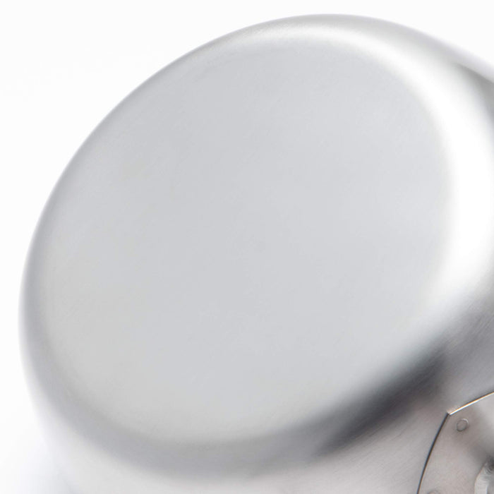 Endo Shoji 15cm Stainless Steel Yukihira Pot for Induction Cookers Japan-Made-Kiichin - The #1 Place for Japanese Goods in Your Hand!