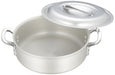 Endo Shoji 27Cm IH Compatible Aluminum Pot ASTM902 for Commercial Use-Kiichin - The #1 Place for Japanese Goods in Your Hand!