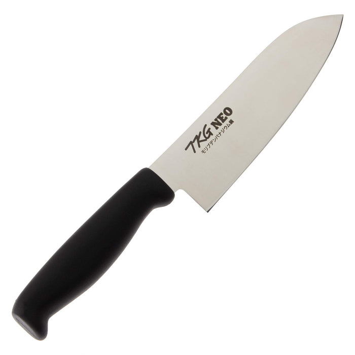 Endo Shoji Commercial Santoku Knife 17cm Black Tkg-Neo Model ATK8206-Kiichin - The #1 Place for Japanese Goods in Your Hand!