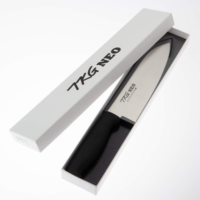 Endo Shoji Commercial Santoku Knife 17cm Black Tkg-Neo Model ATK8206-Kiichin - The #1 Place for Japanese Goods in Your Hand!