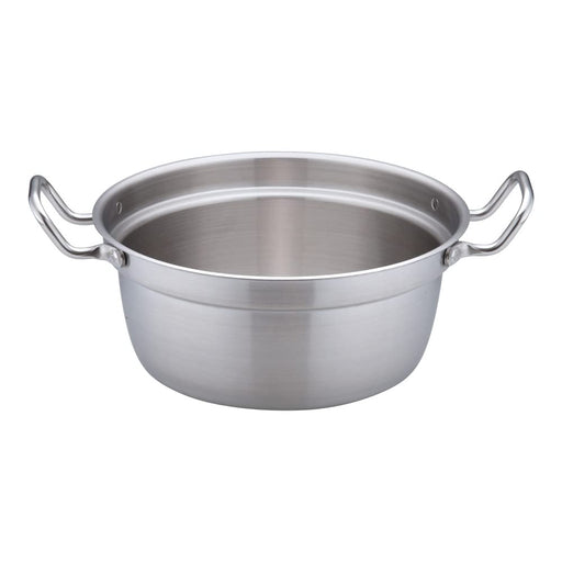 Endo Shoji Commercial Japanese Pot 36cm Induction Compatible 3-Ply Steel-Kiichin - The #1 Place for Japanese Goods in Your Hand!