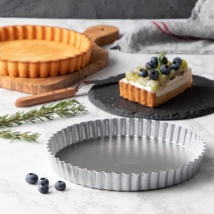 Endo Shoji Commercial 28Cm Ulster Tart Pan with Common Bottom Japan Made-Kiichin - The #1 Place for Japanese Goods in Your Hand!