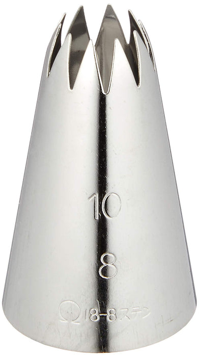 Endo Shoji Stainless Steel Flower Nozzle 10 Cuts No. 8 Made in Japan-Kiichin - The #1 Place for Japanese Goods in Your Hand!