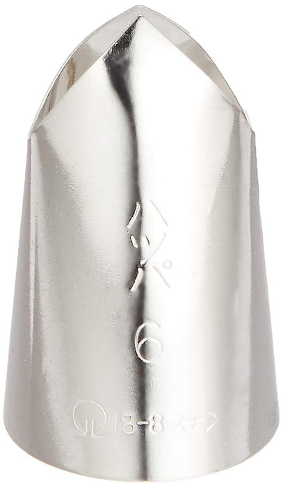 Endo Shoji Nozzle Happa No.6 18-8 Stainless Steel for Commercial Use Japan-Kiichin - The #1 Place for Japanese Goods in Your Hand!