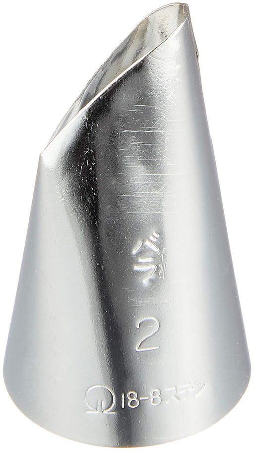 Endo Shoji Rose Shape Nozzle No.2 18-8 Stainless Steel Made in Japan Wkt33002-Kiichin - The #1 Place for Japanese Goods in Your Hand!