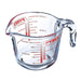 Pyrex Clear Measuring Cup 0.25L Endo Shoji Durable Kitchen Essential-Kiichin - The #1 Place for Japanese Goods in Your Hand!