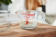 Pyrex Clear Measuring Cup 0.25L Endo Shoji Durable Kitchen Essential-Kiichin - The #1 Place for Japanese Goods in Your Hand!
