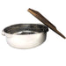 Endo Shoji Polished 330mm Stainless Steel Oden Pot with Wooden Lid-Kiichin - The #1 Place for Japanese Goods in Your Hand!