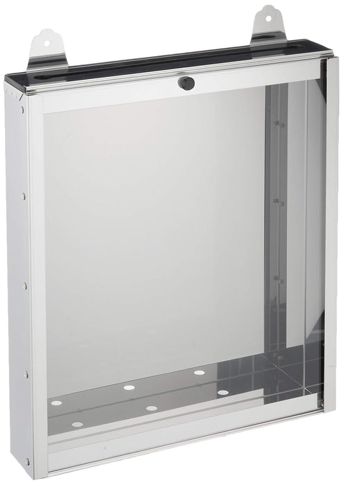 Endo Shoji Professional Knife Holder Large 1 Tier Acrylic Front Stainless Steel-Kiichin - The #1 Place for Japanese Goods in Your Hand!