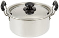Endo Shoji 24Cm Thick Plate Pot Stainless Steel Lid Induction Safe Japan-Kiichin - The #1 Place for Japanese Goods in Your Hand!