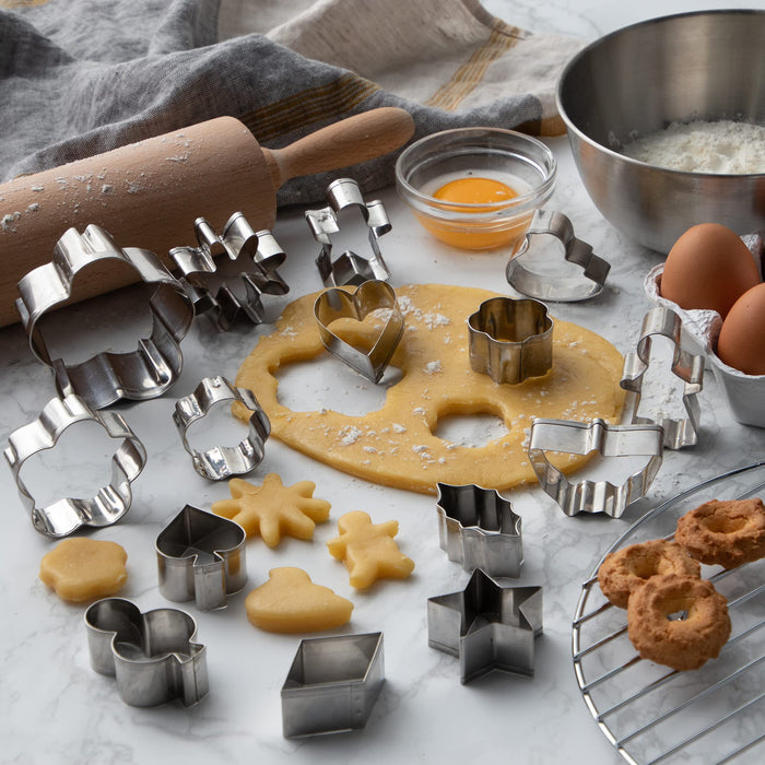 Endo Shoji Silver Cherry Blossom Large Commercial Cookie Cutter Wktw001-Kiichin - The #1 Place for Japanese Goods in Your Hand!