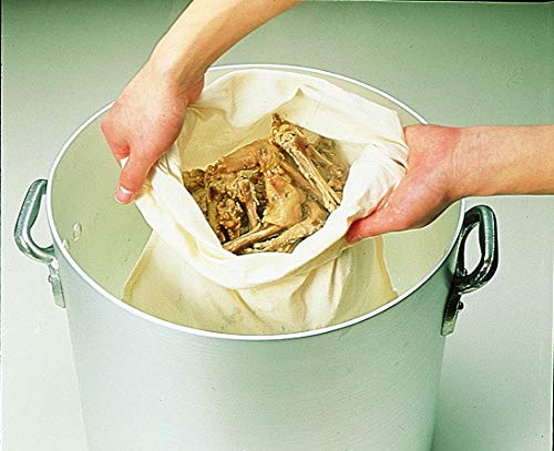 Endo Shoji Tkg Dashi Strainer Bag 400x450mm 100% Cotton Double-Layered-Kiichin - The #1 Place for Japanese Goods in Your Hand!