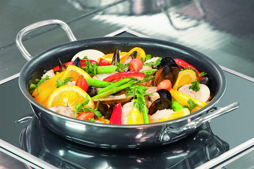 Endo Shoji 40cm Teflon Frying Pan: Induction Ready Stainless Aluminum-Kiichin - The #1 Place for Japanese Goods in Your Hand!