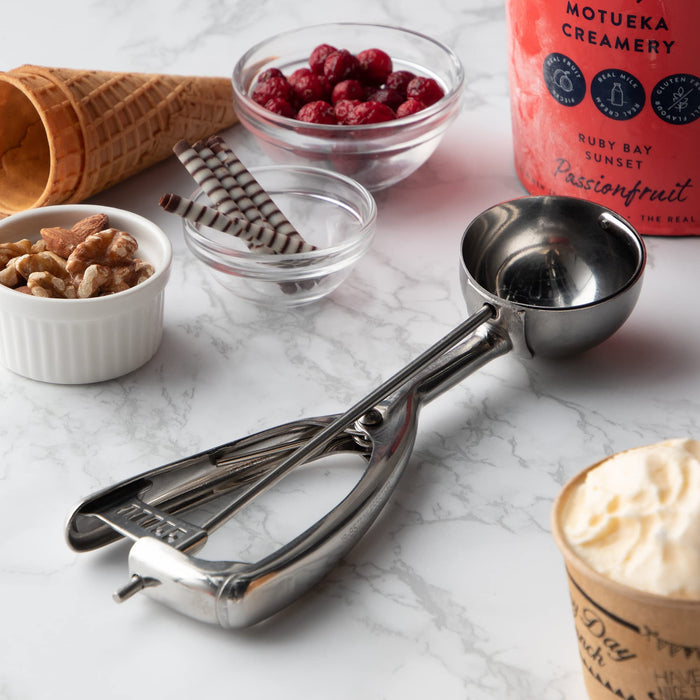 Endo Shoji Tkg Ice Cream Scooper #12 Stainless Steel 85cc 66x227mm-Kiichin - The #1 Place for Japanese Goods in Your Hand!