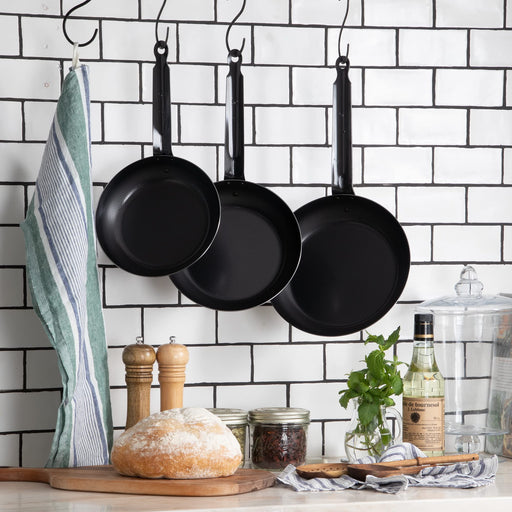 Endo Shoji Tkg 20cm Non-Stick Iron Frying Pan for Commercial Use Japan-Kiichin - The #1 Place for Japanese Goods in Your Hand!