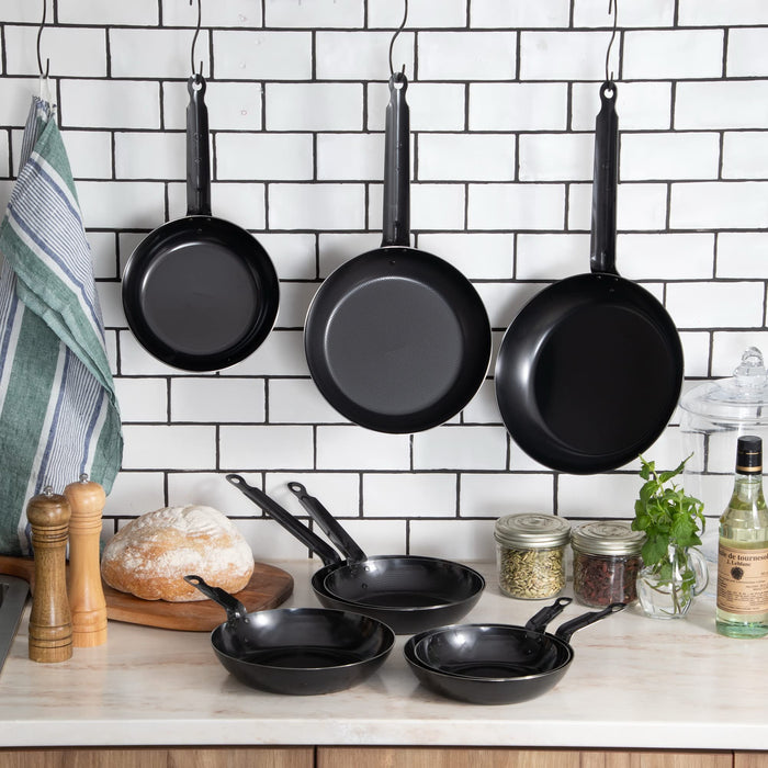 Endo Shoji Tkg 28cm Iron Frying Pan - Uniform Heat IH Compatible-Kiichin - The #1 Place for Japanese Goods in Your Hand!