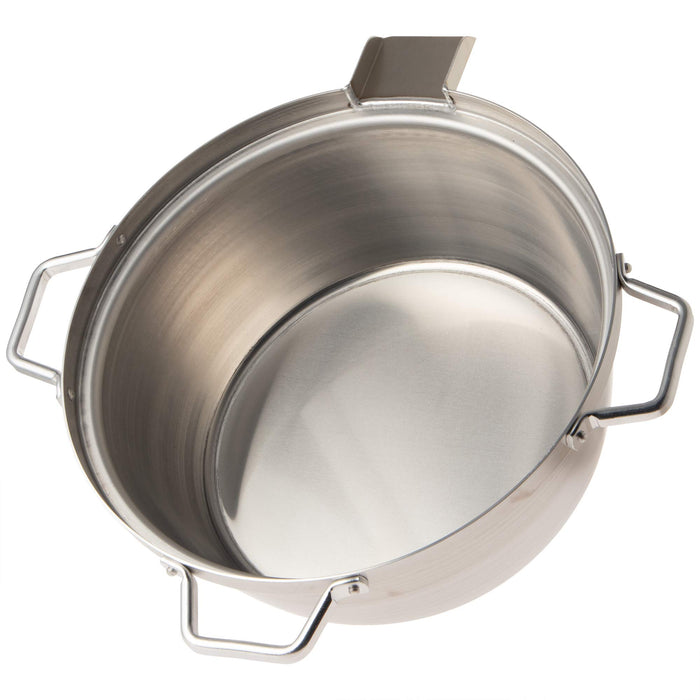 Endo Shoji Aluminum Soba Boiling Pot 500x175mm Holds 6 Udon Noodles-Kiichin - The #1 Place for Japanese Goods in Your Hand!