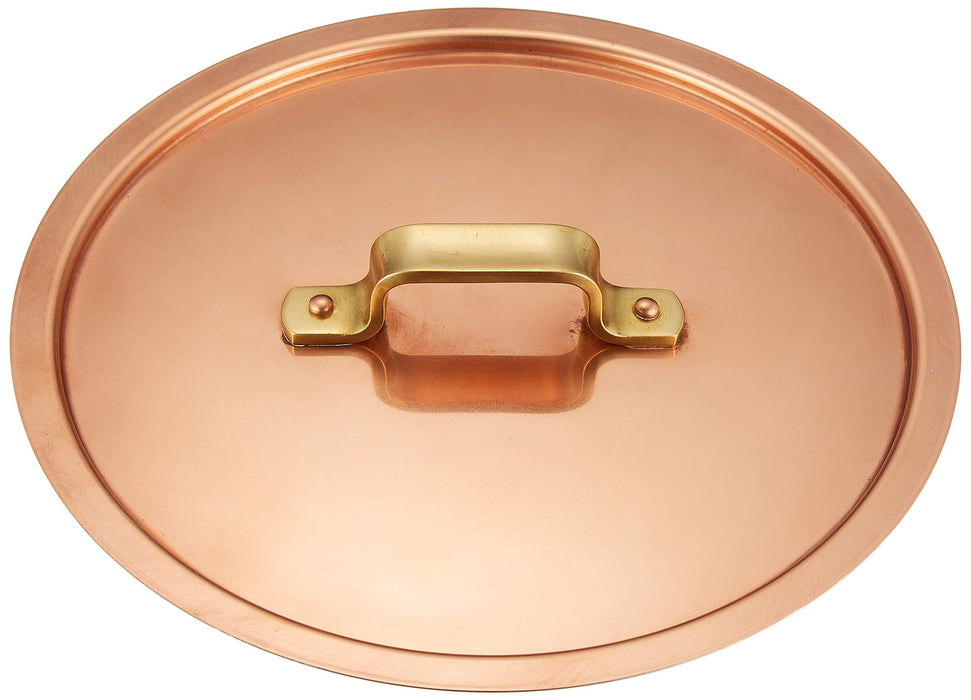 Endo Shoji Etoile Series 21cm Copper Pot Lid for Professional Use-Kiichin - The #1 Place for Japanese Goods in Your Hand!