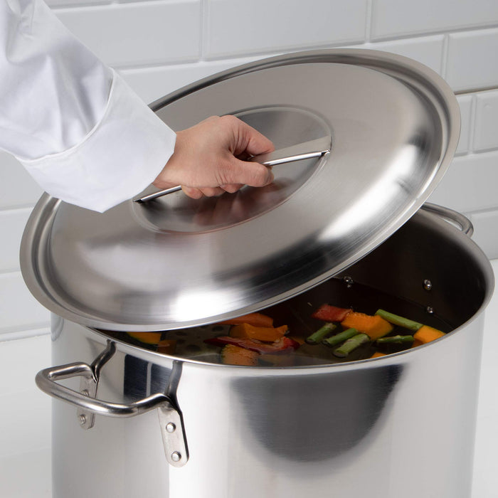 Endo Shoji Tkg Pot Lid 24Cm Rust-Resistant Stainless Steel Torino Series-Kiichin - The #1 Place for Japanese Goods in Your Hand!