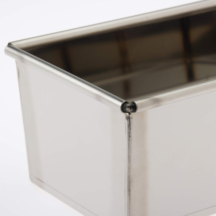Endo Shoji Small Stainless Steel Pound Cake Mold - Rust Resistant & Hygienic-Kiichin - The #1 Place for Japanese Goods in Your Hand!