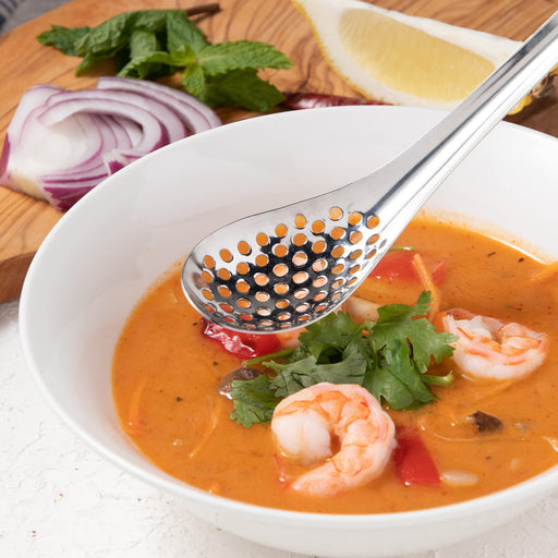 Endo Shoji Tkg Renge Spoon Rust-Resistant Stainless Steel 16.5x4x12.5cm-Kiichin - The #1 Place for Japanese Goods in Your Hand!