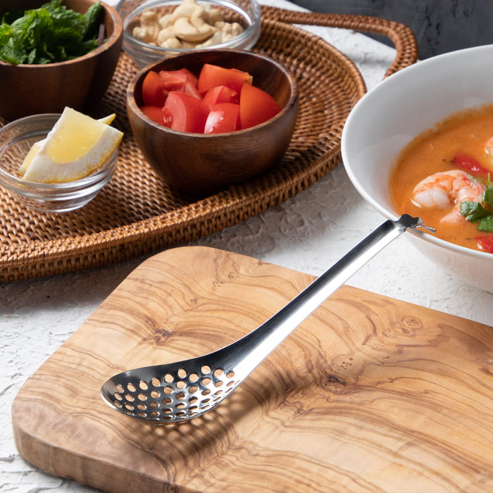 Endo Shoji Tkg Renge Spoon Rust-Resistant Stainless Steel 16.5x4x12.5cm-Kiichin - The #1 Place for Japanese Goods in Your Hand!