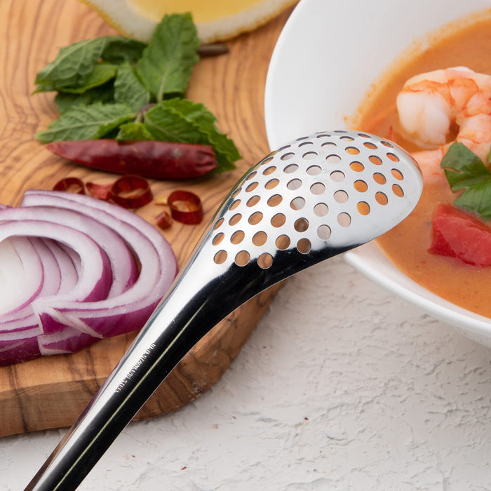 Endo Shoji Tkg Renge Spoon Rust-Resistant Stainless Steel 16.5x4x12.5cm-Kiichin - The #1 Place for Japanese Goods in Your Hand!