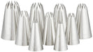 Endo Shoji Tkg Pastry Bag Tip Set 9pcs Stainless Steel 12 Flower Cuts Rust-Resistant-Kiichin - The #1 Place for Japanese Goods in Your Hand!