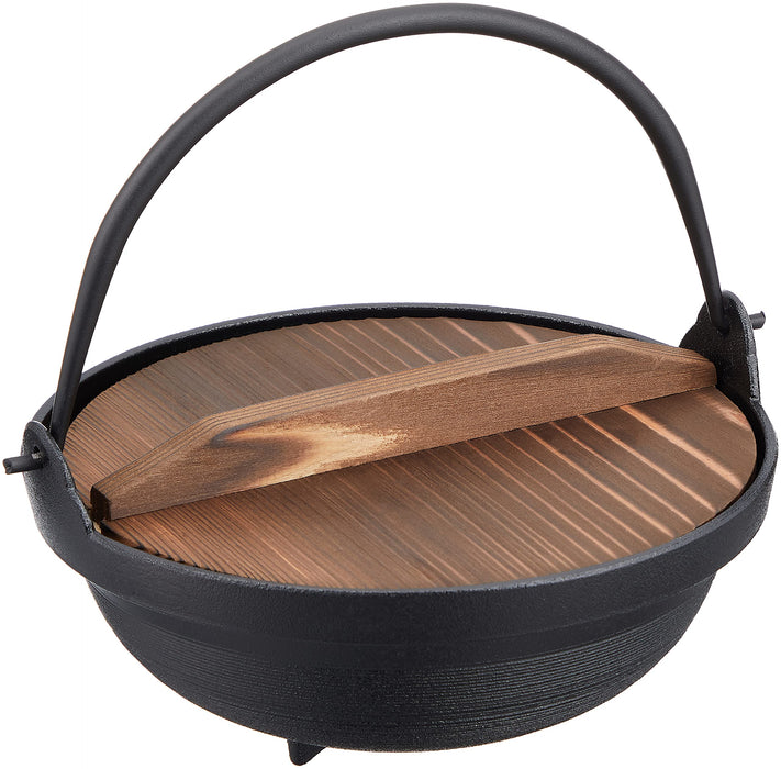 Endo Shoji Tkg Yamato 18cm Aluminum Pot with Lid for One Person Cooking-Kiichin - The #1 Place for Japanese Goods in Your Hand!